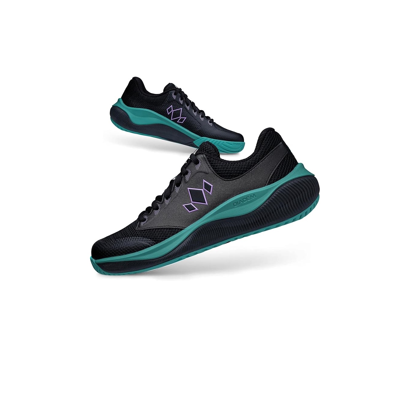 Comfortable cushioning in Diadem Court Flo court shoes