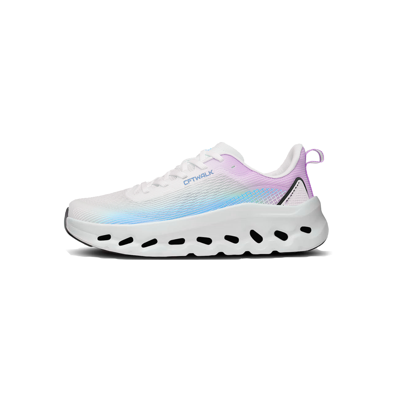 on shoe